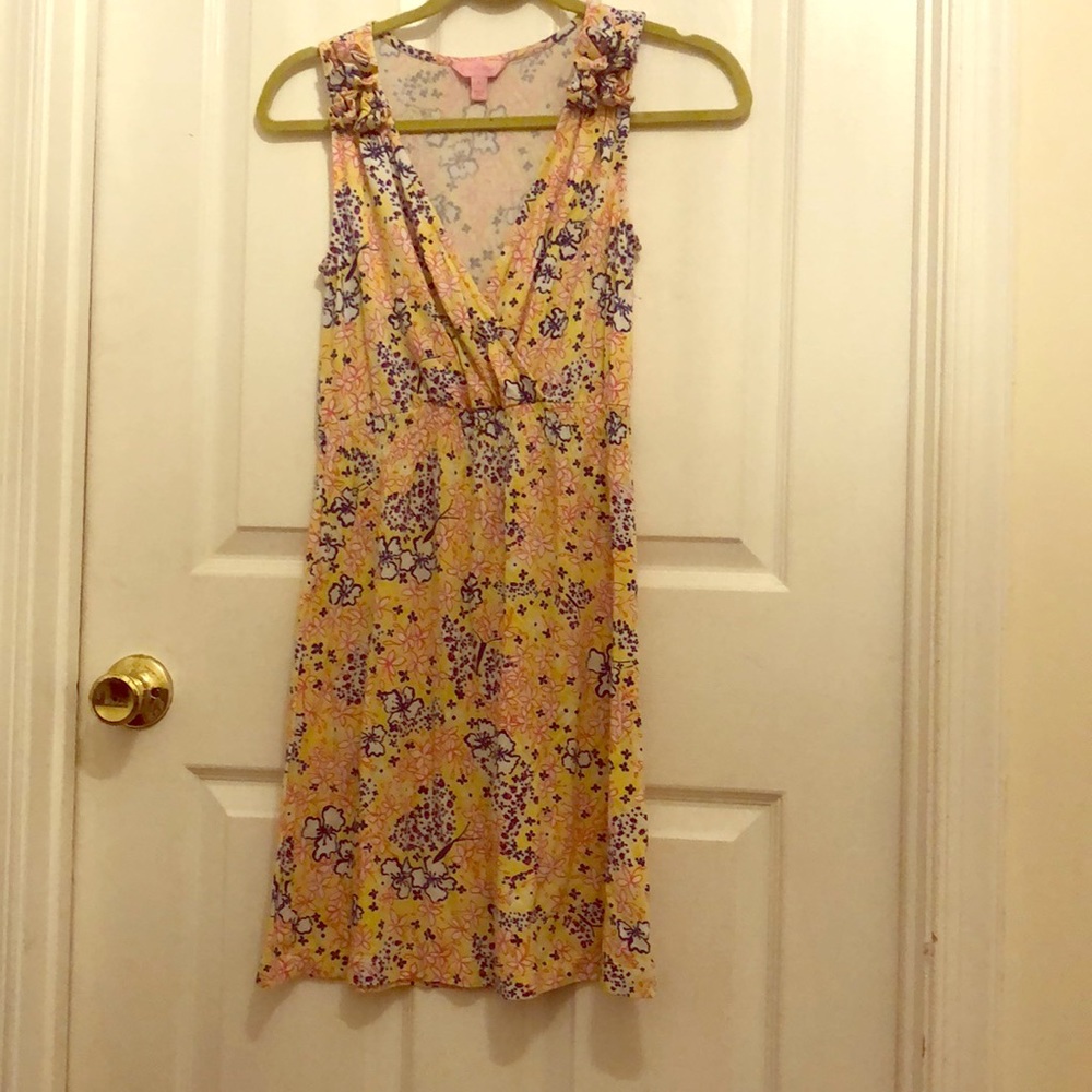 Lilly Pulitzer EUC Size Small Cross Top Dress